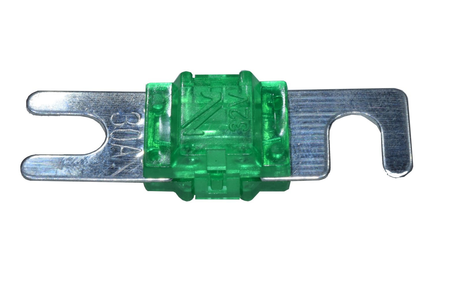 08-8357 fusible mega mini 30 amper verde x unidad - Imagen 1