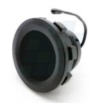 VOLTIMETRO DIGITAL CON SENSOR DE TEMPERATURA INTERIOR 12/24V PARA EMBUTIR