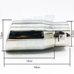 Colita de escape de acero inoxidable montaje a tornillo - Imagen 3