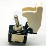 LLAVE AVION 1 PUNTO CON TAPA BLANCA 12V