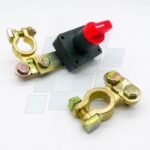 CORTA CORRIENTE LLAVECITA CON BORNES CHICA ROJA