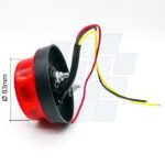 BALIZA LED 2 FUNCIONES ROJA DESTELLANTE Y GIRATORIA - Imagen 3