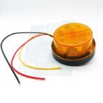 BALIZA LED 2 FUNCIONES AMBAR DESTELLANTE Y GIRATORIA