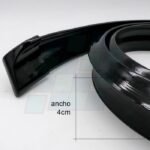 SPOILER ALERON TRASERO 1,50mts  X 5CM NEGRO BRILLANTE - Imagen 2