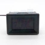 VOLTIMETRO DIGITAL PARA EMPOTRAR RECTANGULAR 34X20MM 2,3-30V 2 CABLES LED AZUL "CHICO" - Imagen 2