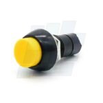 PULSADOR AMARILLO 12V