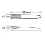 FARO BAIML 750 AMBAR - Imagen 2