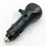 FICHA ENCENDEDOR ENCHUFE MACHO CON TECLA SALIDA CABLE 90° "PITUTO" - Imagen 2