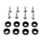 ARANDELAS ANODIZADAS KIT 8 PIEZAS NEGRA