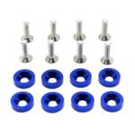 ARANDELAS ANODIZADAS KIT 8 PIEZAS AZUL