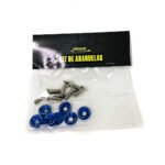 ARANDELAS ANODIZADAS KIT 8 PIEZAS AZUL - Imagen 2