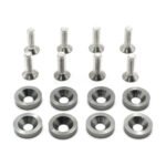 ARANDELAS ANODIZADAS KIT 8 PIEZAS GRIS