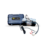 COMPRESOR DE AIRE DOBLE PISTON CON VALIJA Y HERRAMIENTAS - Imagen 2