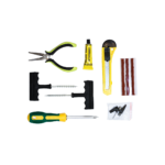 COMPRESOR DE AIRE DOBLE PISTON CON VALIJA Y HERRAMIENTAS - Imagen 3