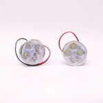 FAROS DE LED REDONDO 4 LED 12W 12V 3000LUX X PAR