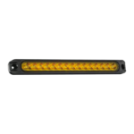 FARITO DE LED MOLDURA 25 CM X 2,5 CM AMBAR 12/24V FUNCION FIJA, SECUENCIAL Y FLASH