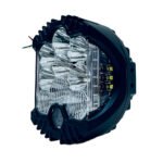 FARO DE LED 5 PULGADAS DAKAR DEFENDER 15 LEDS CREE 180 WATTS LOGO ILUMINADO - DRL BLANCO Y AMBAR 12/36V X UNIDAD - Imagen 2