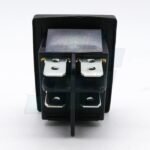 TECLA RECTANGULAR 1 PUNTO LUZ ACRILICA AMBAR ESTANCO 28X38MM - Imagen 3