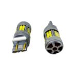 T20 2 POLOS 40 LED SUPER CAMBUS BLANCA 12/24V X JUEGO IR100 CON COOLER ADELANTE - Imagen 3