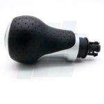 PERILLA PALANCA DE CAMBIOS GOLF IV, GTI, BORA, AUDI A3 A4 A5 A1 Q5 Q3 CAJA DE 5TA BOCHA CON VIRA PLATEADA - Imagen 2