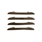 PROTECTOR DE PUERTA ADHESIVO BANANA TODO NEGRO 4 UNIDADES - Imagen 3