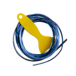 moldura a presion con espatula 5 metros deco brillante azul