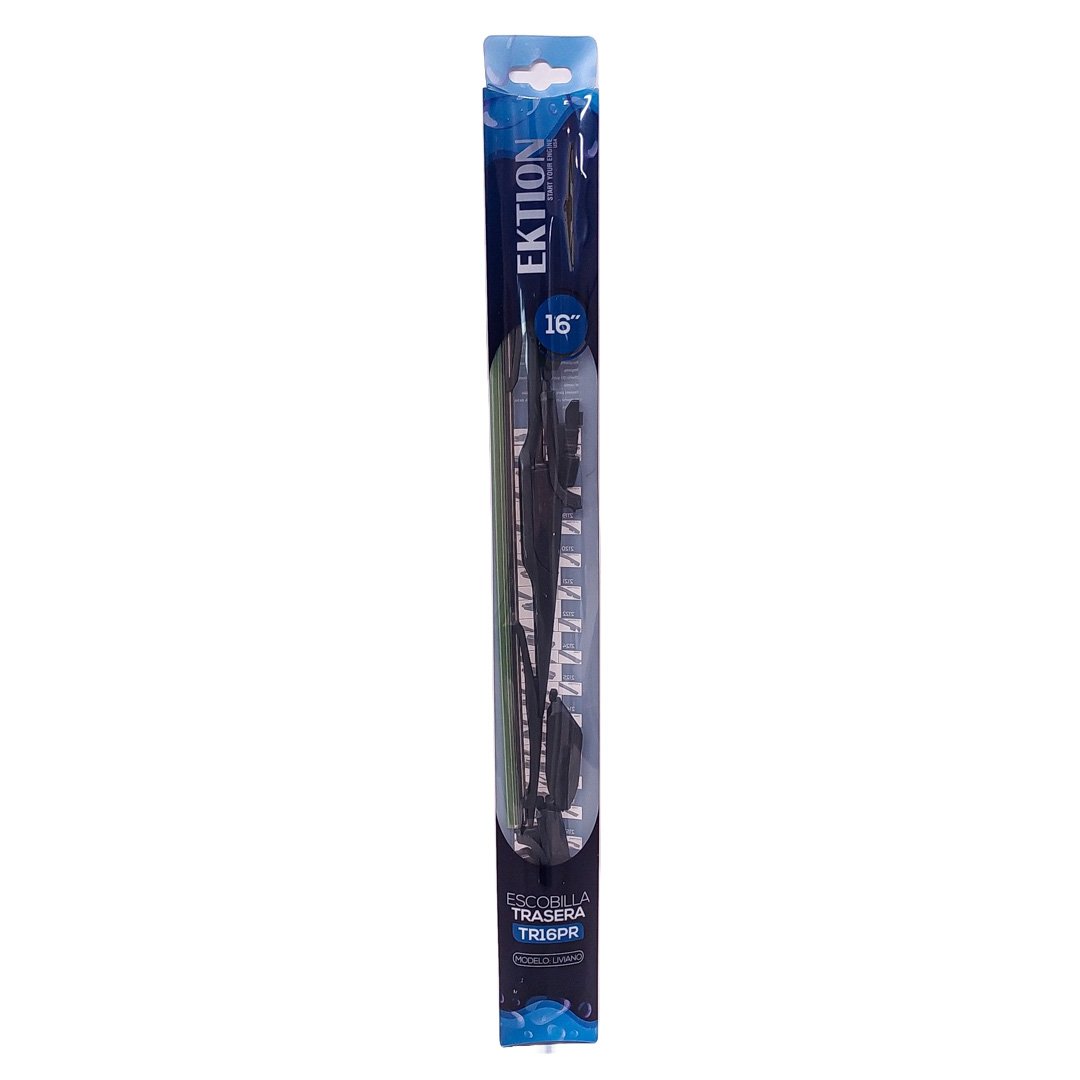 TR16PR CAJA ESCOBILLA TRASERA 16" HOMOLOGADA X UNIDAD EKTION - Imagen 1