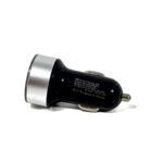 VOLTIMETRO DIGITAL REDONDO + PUERTOS 2 USB 5V 3100MA AL ENCENDEDOR LUZ ROJA - Imagen 3