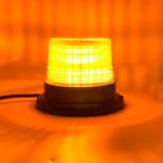 BALIZA LED FLASH REDONDA GIRA IMANTADA 12V. AMBAR - Imagen 3