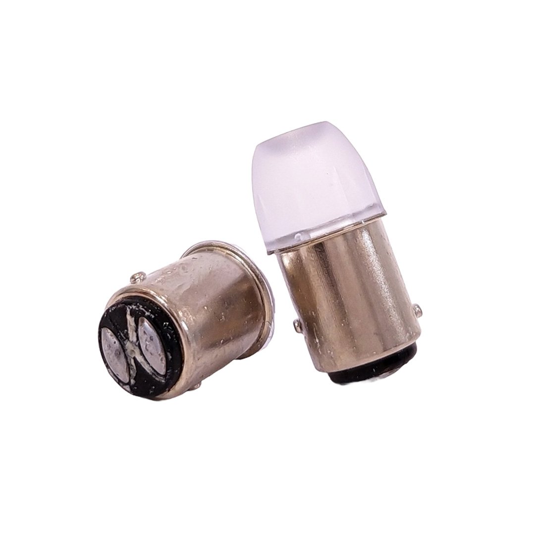 led12822LTBLA 2 POLOS CERAMICA LED BLANCA 12V 1034 - Imagen 1
