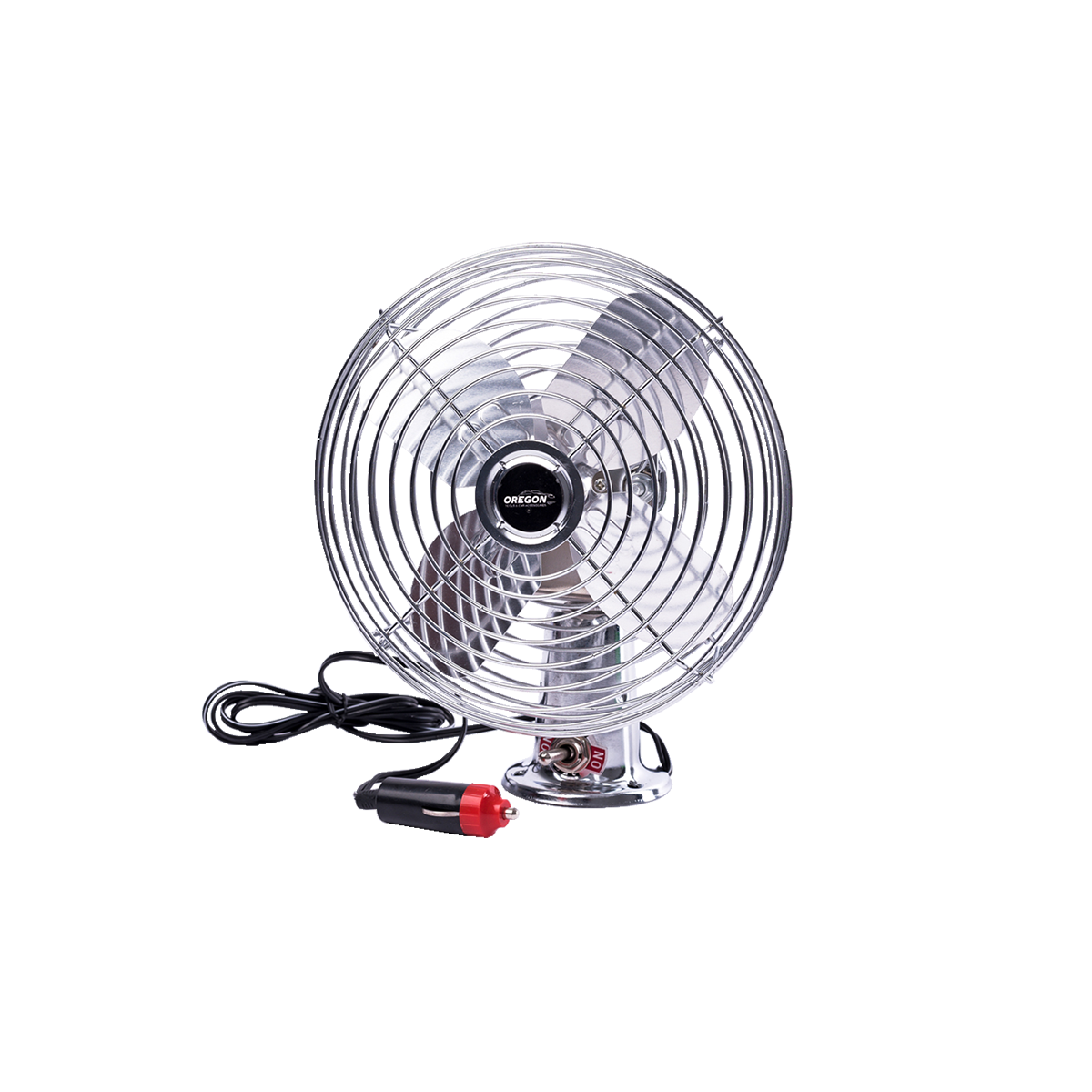 vent009 VENTILADOR METALICO 8" 12V UNIVERSAL TODO PLATEADO DIAMETRO 220MM FIJO - Imagen 1