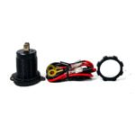 VOLTIMETRO DIGITAL CON DOBLE USB 4,2A PARA EMBUTIR CON LED TIPO RELOJ - Imagen 3